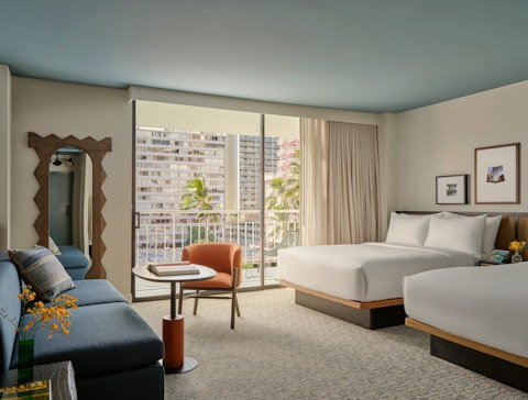 SALE価格🎍羽田発、ベッド2台確約！ワイキキ中心でレトロモダンを味わう大人の宿泊