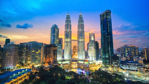 クアラルンプールの観光スポットの風景