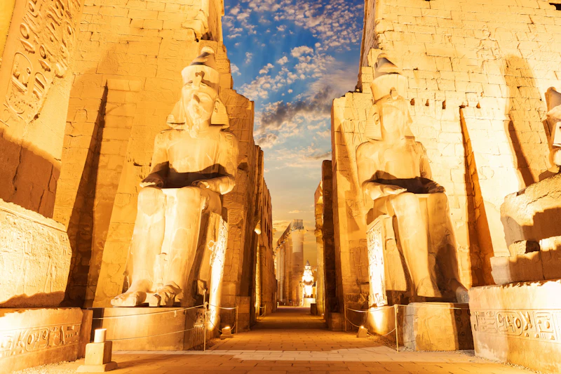 人気の2都市をめぐる周遊プラン！古代エジプトの歴史をたっぷり堪能する旅を