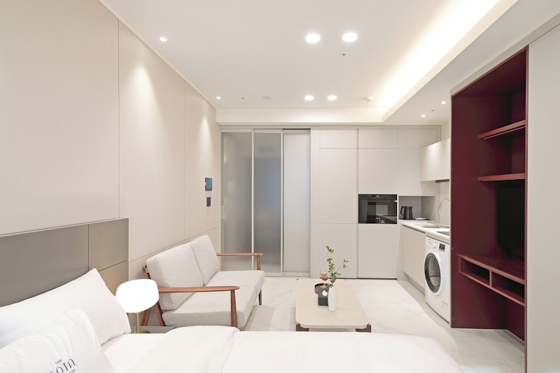 ポムネゴル駅へ徒歩5分の好立地！西面エリアの便利なレジデンスホテルに滞在