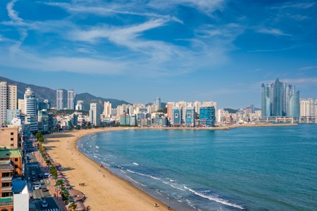リゾートエリア、海雲台の好立地ホテルにステイ。ビーチや市場など釜山を大満喫！