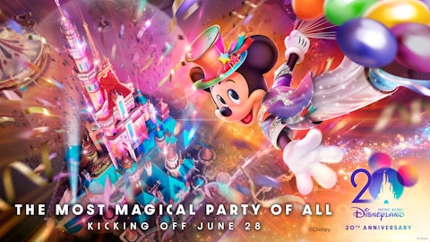香港ディズニーランド 1デー・パーク・チケットつき！ミニ・パーティー・ハットで20周年をお祝い	