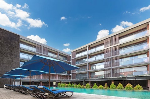 ビジネスクラスで行く！バリ初心者でも安心！日系のリゾートホテルにステイ