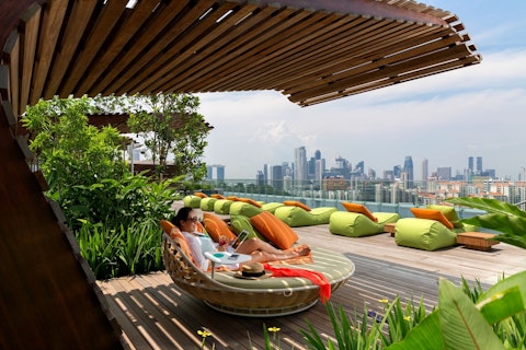 SALE価格🎉タングリンモール直結！ショッピングやグルメを楽しめる４つ星ホテルにステイ