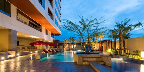 ウェルネス施設も充実。5つ星のレジデンス型ホテルにステイ!行き午前発、帰り機内泊