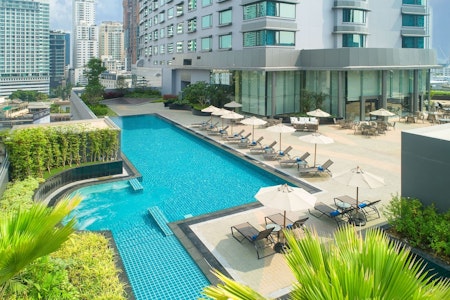 トンロー駅から徒歩3分!スクンビットの日系ホテルに滞在。行き午前発、帰り機内泊