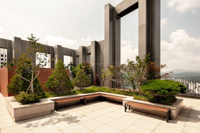 忠武路駅はすぐそば！ルーフトップガーデンやランドリー完備のブティックホテル泊