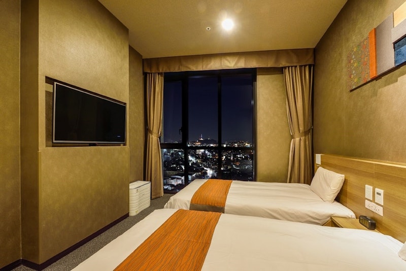 日本の温泉旅館をイメージした大浴場つき!安心の日系ホテルでリラックスステイ