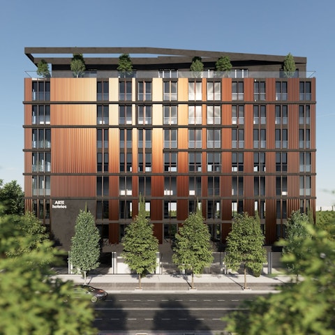 ルーフトップバーなど施設充実!便利な駅チカ&おしゃれなホテル泊。ビジネスクラス利用