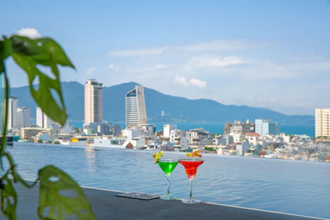 パワースポットとして有名なマーブルマウンテンが近いホテルに快適ステイ！
