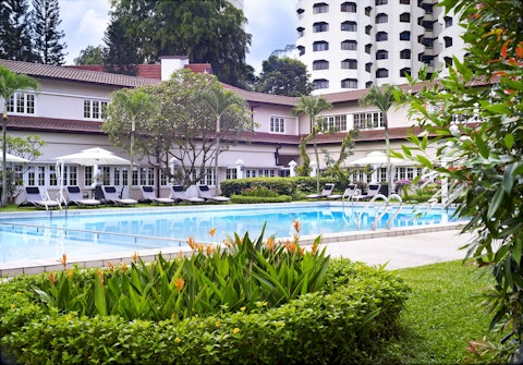 緑の庭園にかこまれた5つ星ホテルで癒やしのステイ。ビジネスクラス利用