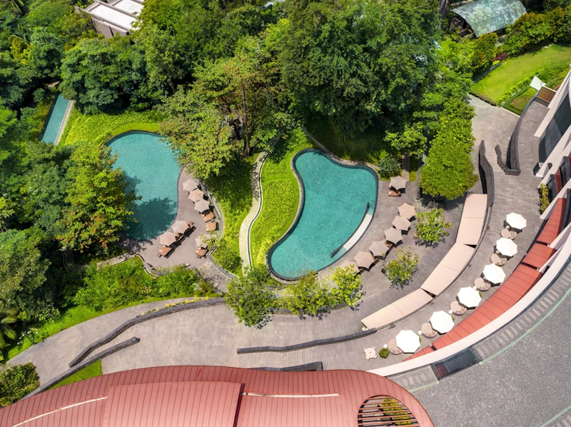 レストランやスパなど充実の施設が自慢！セントーサ島の5つ星ホテルで癒やしのステイ