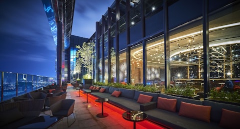 施設充実の豪華ホテル!クラブルームに宿泊。ビジネスクラス利用