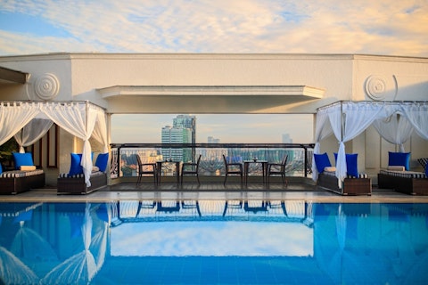 リバーサイドの豪華ホテル!クラブラウンジつきの特別な部屋に宿泊