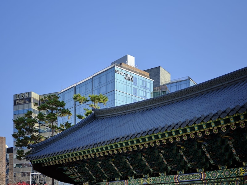 安国駅がすぐそこに！レトロな街歩きを満喫できる仁寺洞のホテルに宿泊。ベッド3台確約