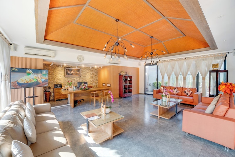 2ベッドルームを完備！プライベート感まんさいの豪華なヴィラに宿泊。ビジネスクラス利用