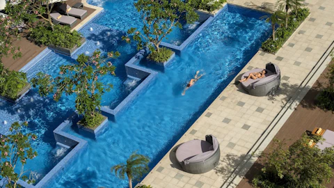 ニャチャンビーチ沿い!本格的なレストランがそなわる豪華5つ星ホテルに宿泊