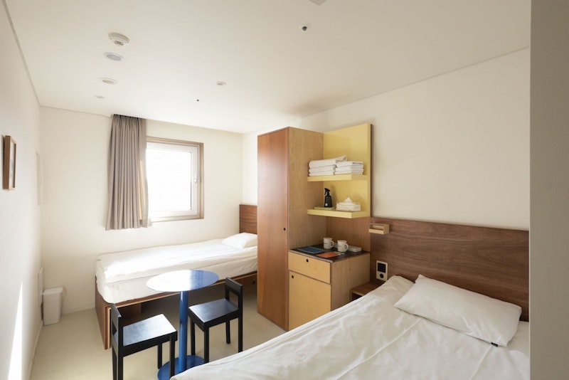 交通の便がいい東大門エリア！コリビングハウス型のホテルに泊まる旅。金浦着で便利