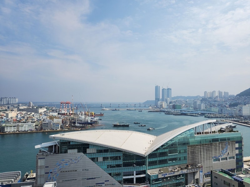 釜山港オーシャンビューが魅力!絶景を楽しめる&スタイリッシュで快適なホテルに宿泊