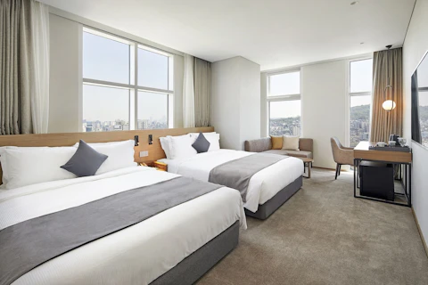 グループ旅行にもおすすめ！衿川区庁駅が徒歩圏内のホテルに泊まって楽しみつくすソウル