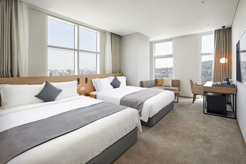 スタイリッシュで施設も充実!グループ旅行にもおすすめの快適ホテル泊でソウルを満喫