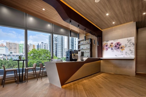 共有ラウンジとテレビエリアが併設！西九龍エリアにあるブティックホテルに宿泊