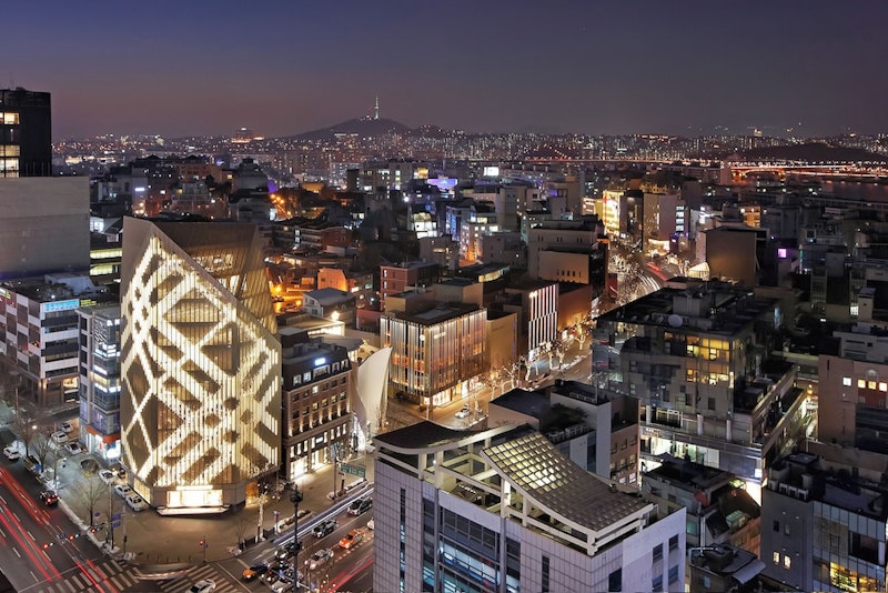 大通り沿いで女子旅も安心！快適で過ごしやすい清潭洞のホテル滞在。金浦着で便利