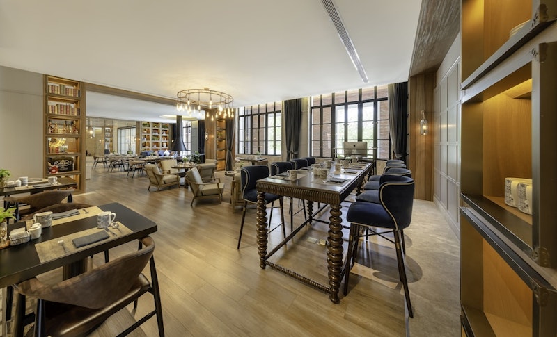 テーマパークまでアクセス便利！石庫門建築の4つ星ブティックホテルに宿泊