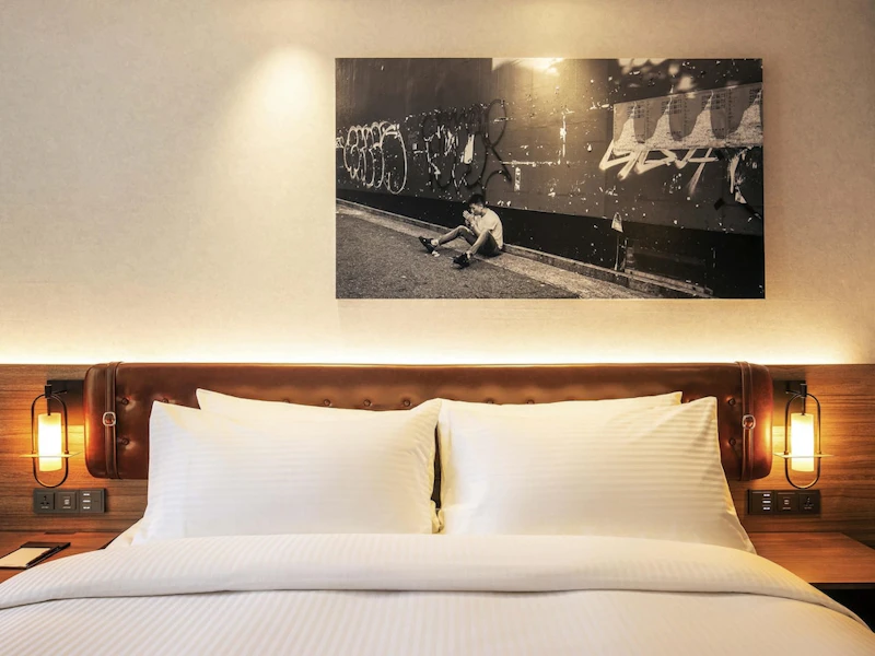 弘大入口駅より徒歩2分!コインランドリーやレストラン併設の4つ星ホテルに宿泊