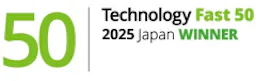 Technology Fast 50 2025 Japan 6位