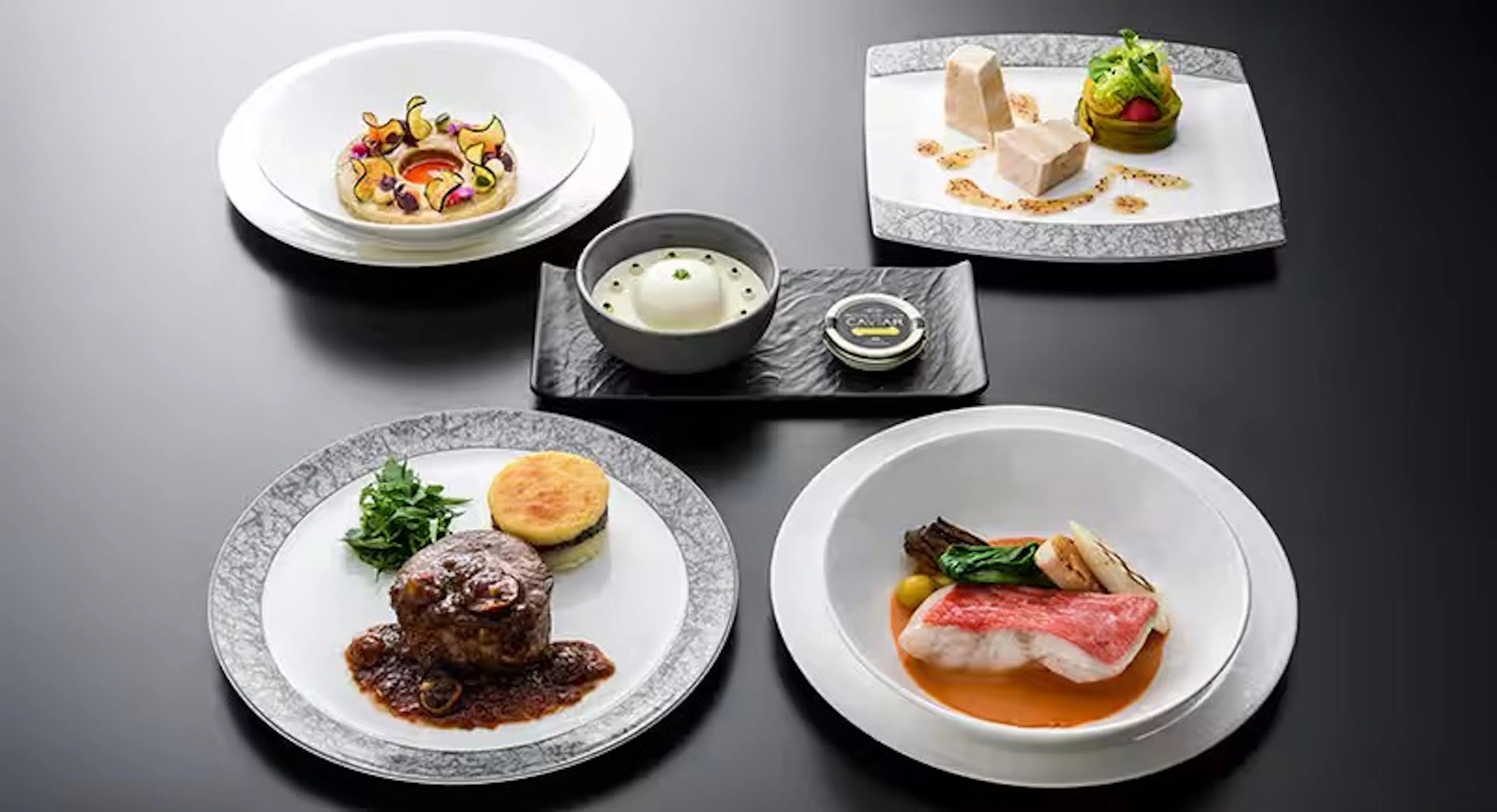 ANAのファーストクラス機内食