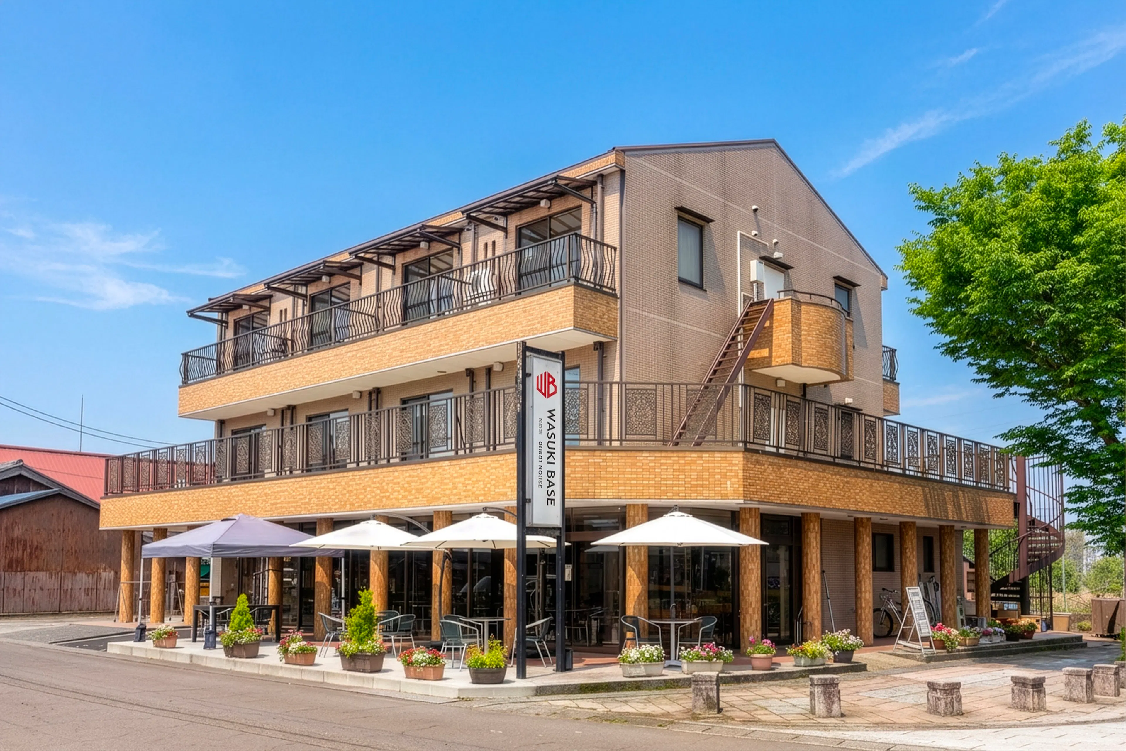 WASUKI BASE びわ湖 GUEST HOUSE 外観